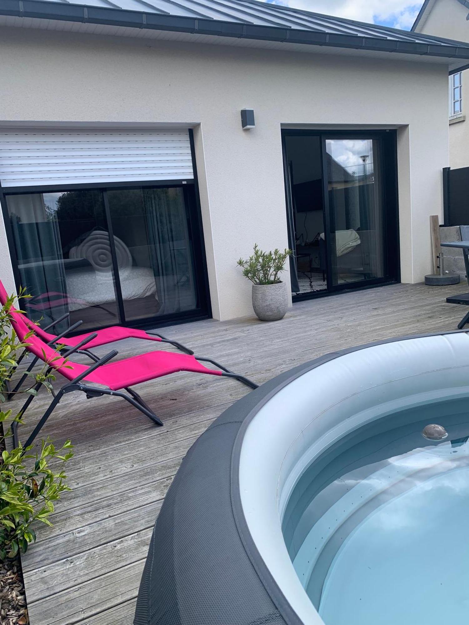 Le Refuge De La Baie Villa Beaussais Sur Mer Exterior foto